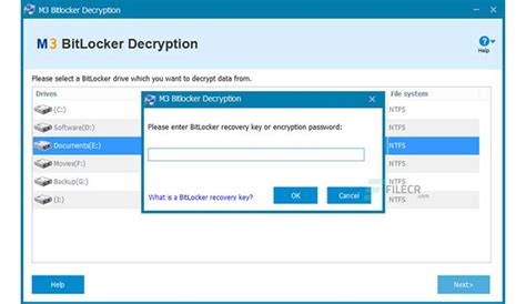 M3 Bitlocker Recovery 5.6.8 with Crack Free Download